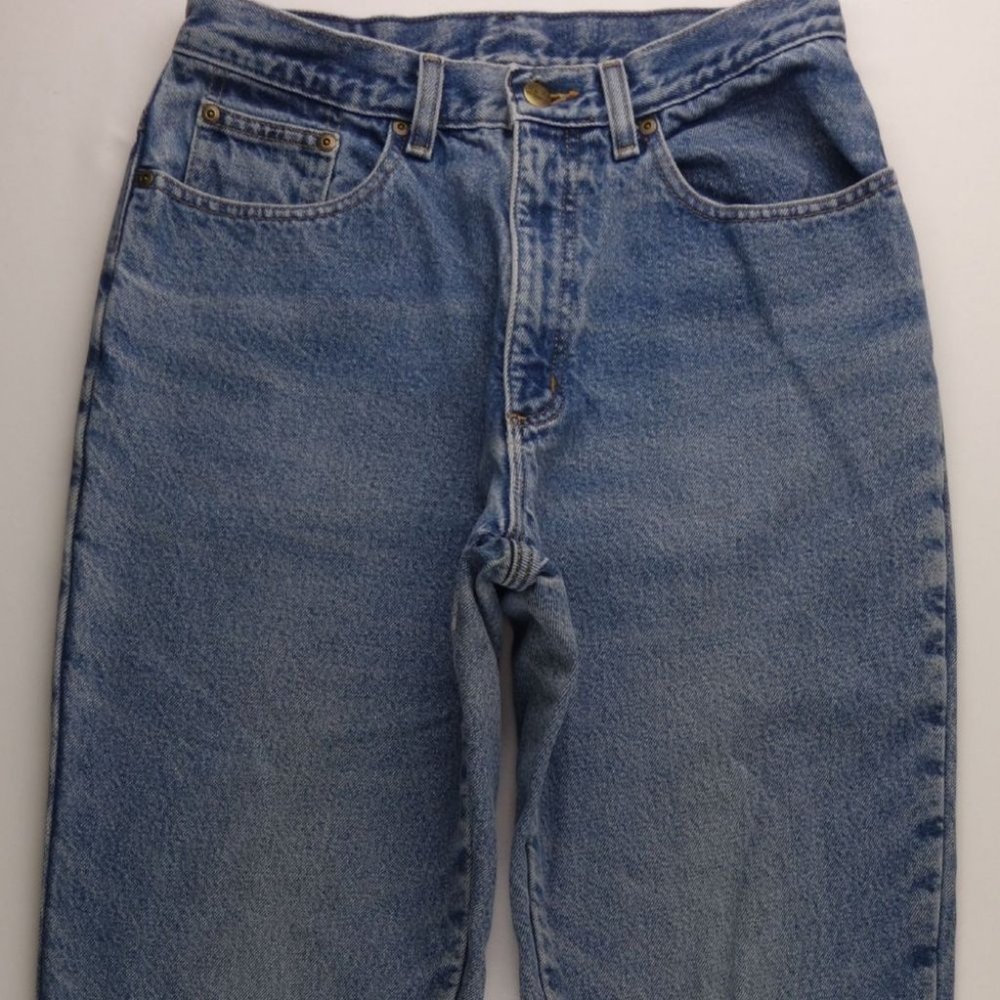 SOLD LL Bean Double L Flannel Lined Relaxed 10 A923 - Picture 4 of 6